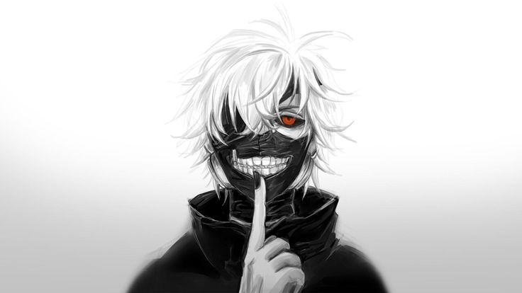 Обои на рабочий стол Kaneki Ken 