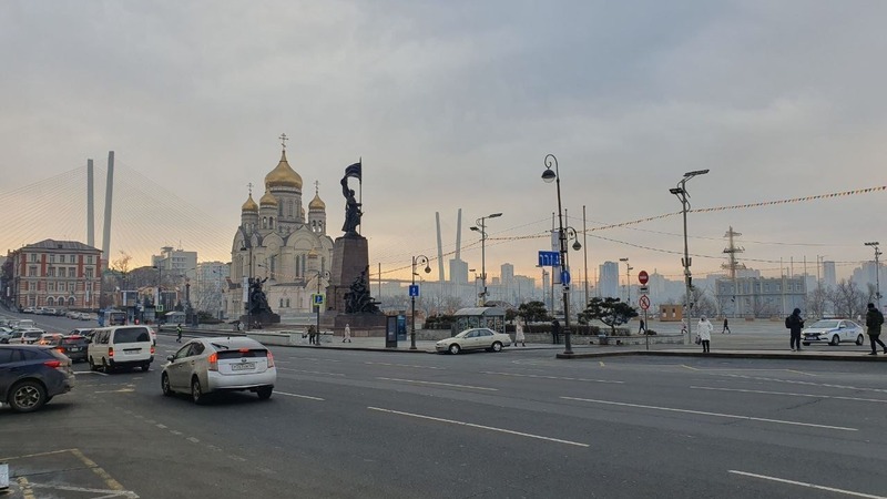 Центральная улица Владивостока 