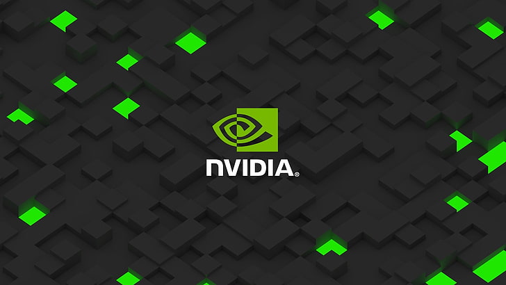 Nvidia GeForce GTX логотип, Nvidia, HD 