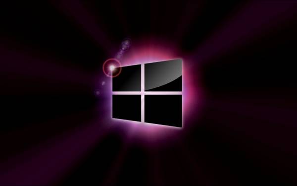 Обои значок Windows 8 плитки неон 