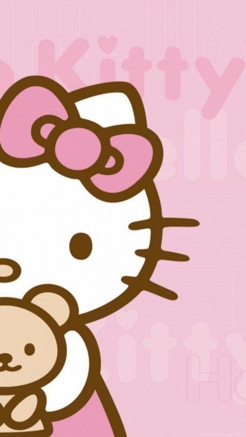 Обои Hello Kitty HD обои скачать бесплатно 