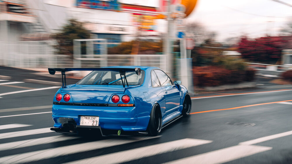 NISSAN SKYLINE GT-R обои для рабочего стола