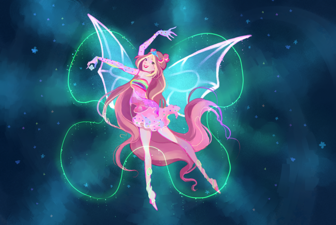 Winx Club Stella Enchantix , an art 