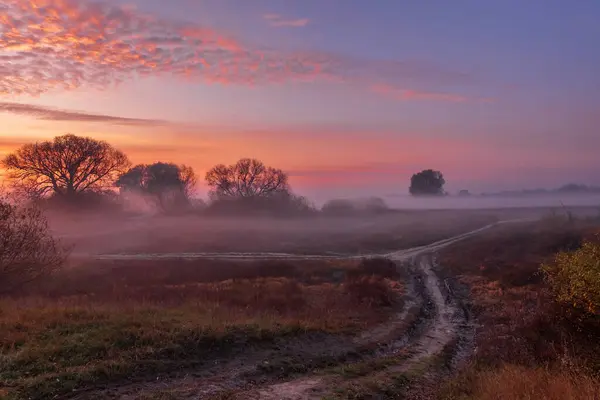 Легкие Пейзаж На Рассвете В Природа 