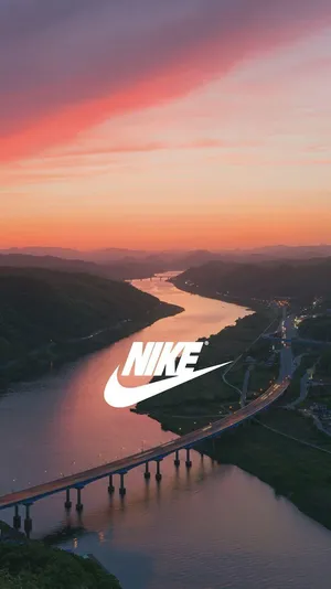 Metallic Nike Iphone Logo Wallpaper 