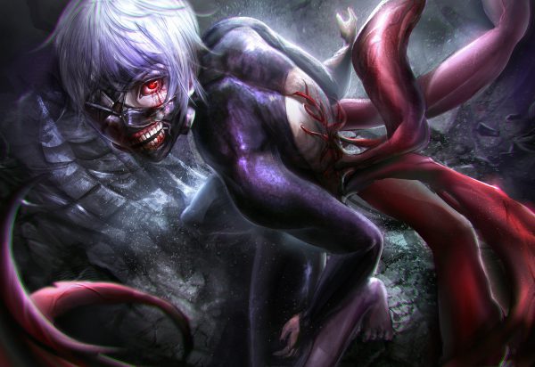 Обои на рабочий стол Kagune / Токийский Гуль / Ken Kaneki 