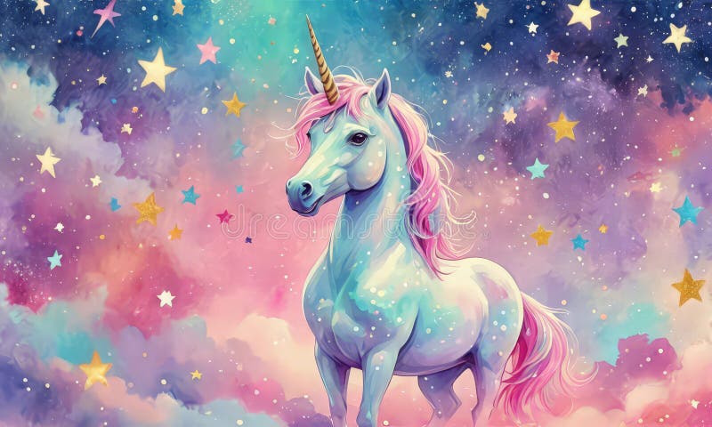 Unicorn Paradise – decorate with a wall 