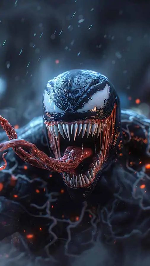 Menacing Venom Wallpaper For Iphone 