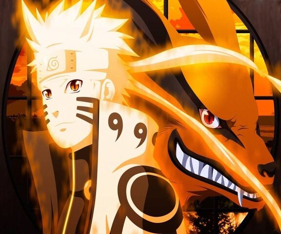 Kurama, naruto, anime, HD wallpaper 