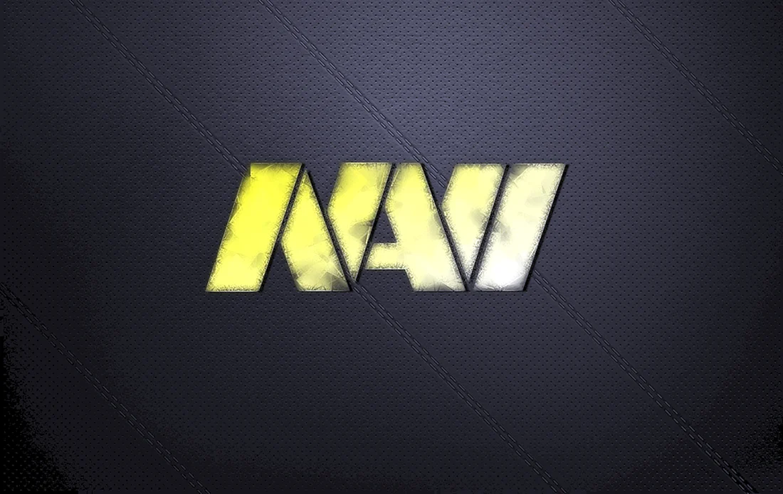 Wallpaper with Natus Vincere Logo