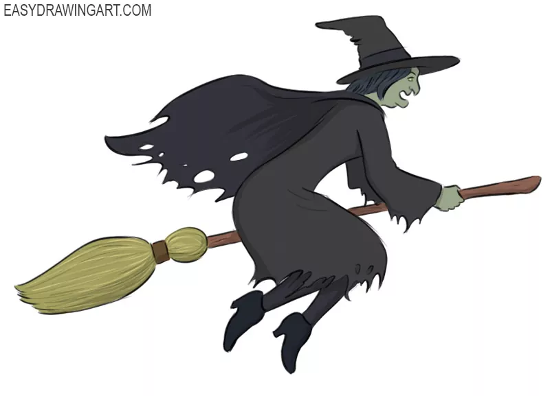 Halloween Witch Stock Illustrations 