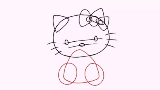 Coloring book for children Hello Kitty 