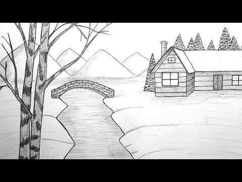 Scenery Drawings / Пейзажные Рисунки