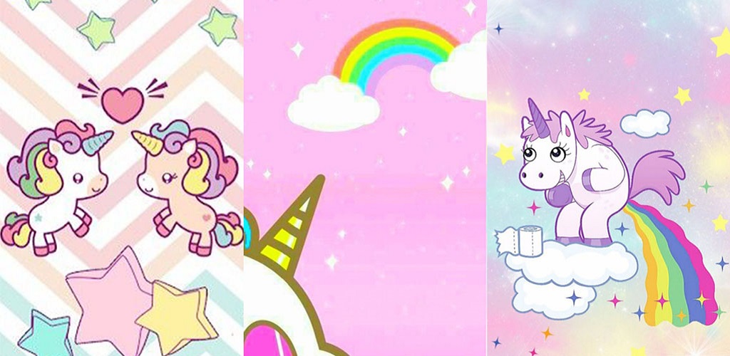 Magical Unicorn in a Dreamy Space Scene 