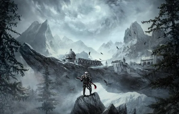 Skyrim Android, skyrim mobile HD wallpaper 