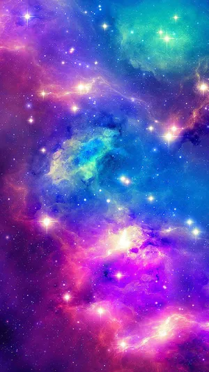 Space Wallpaper Stars, Violet #26164