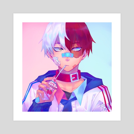 Shoto Todoroki fanart by roxyblack13 on DeviantArt