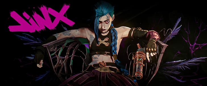 S2 Act 3 Spoilers] Jinx & Ekko Wallpaper