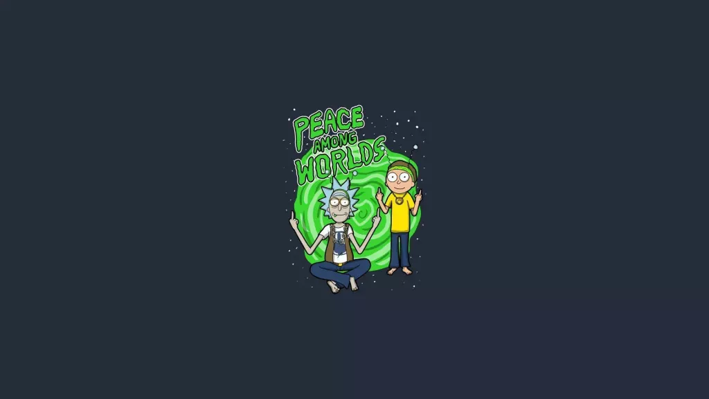 Живые обои Rick and Morty