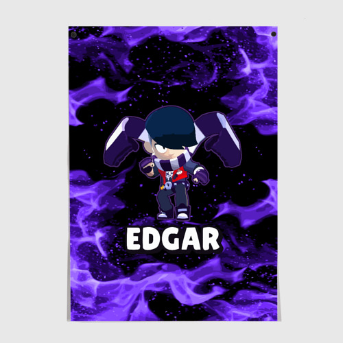 Постер Brawl Stars Edgar