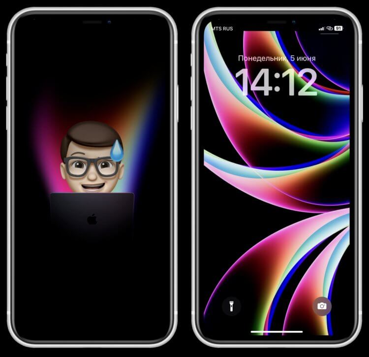 iPhone в стиле WWDC 2023 