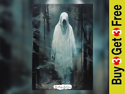 Ghost Art Prints, Framed & Recessed 