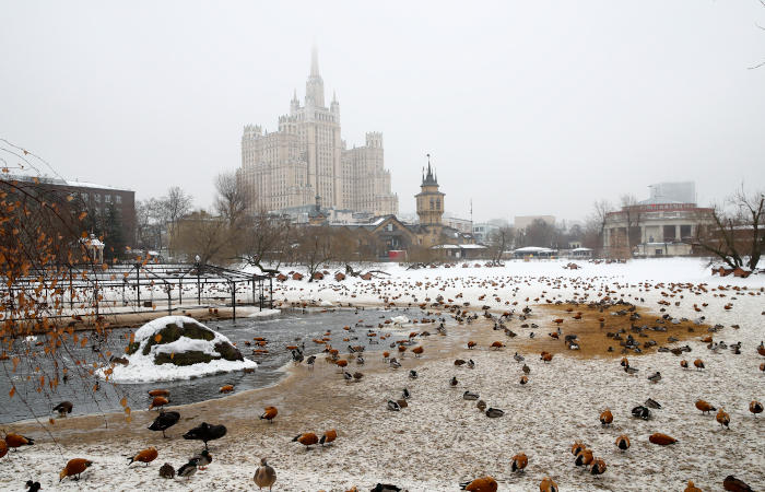 В Москве минувшая ночь стала самой холодной с начала зимы 