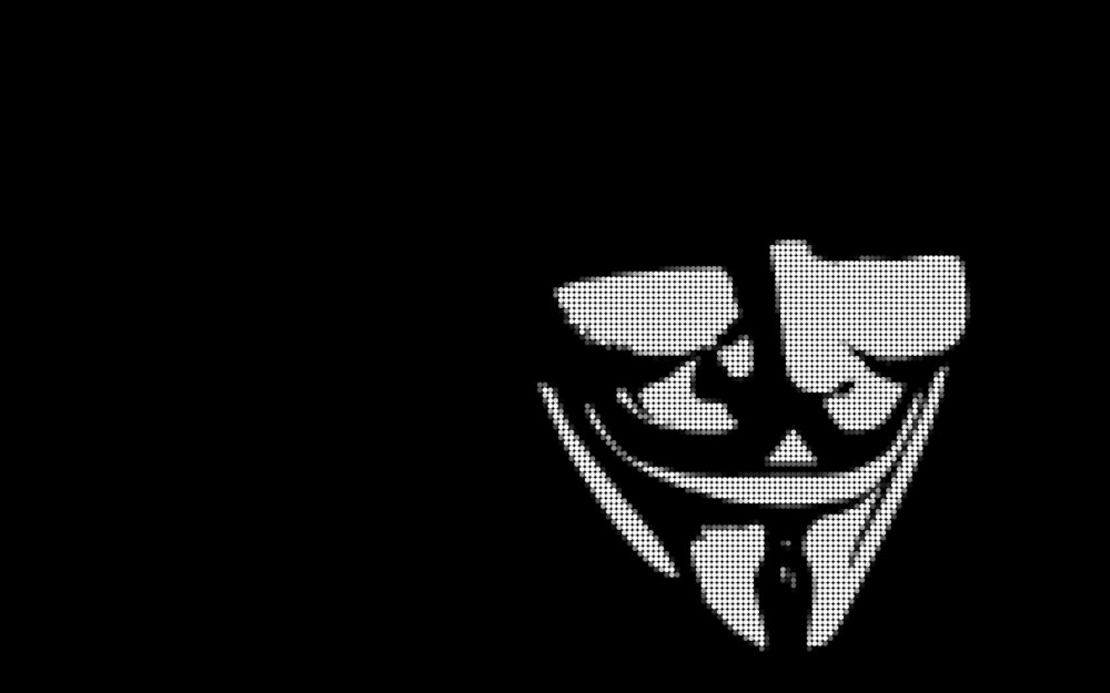 Обои фон, атака, маска, слова, Anonymous, анонимы, хакер на 