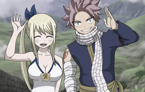 Lucy Heartfilia, Natsu Dragneel 