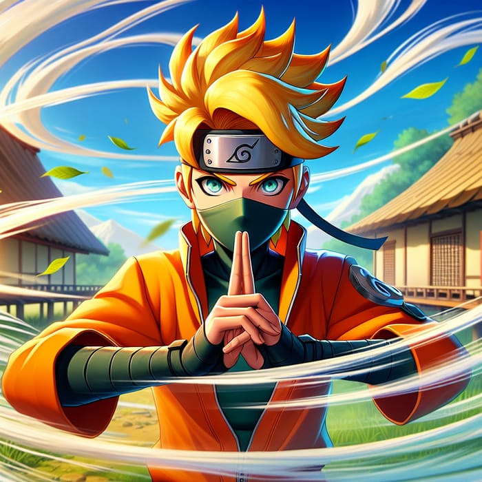 Naruto Uzumaki Wallpaper 4K, Japanese 