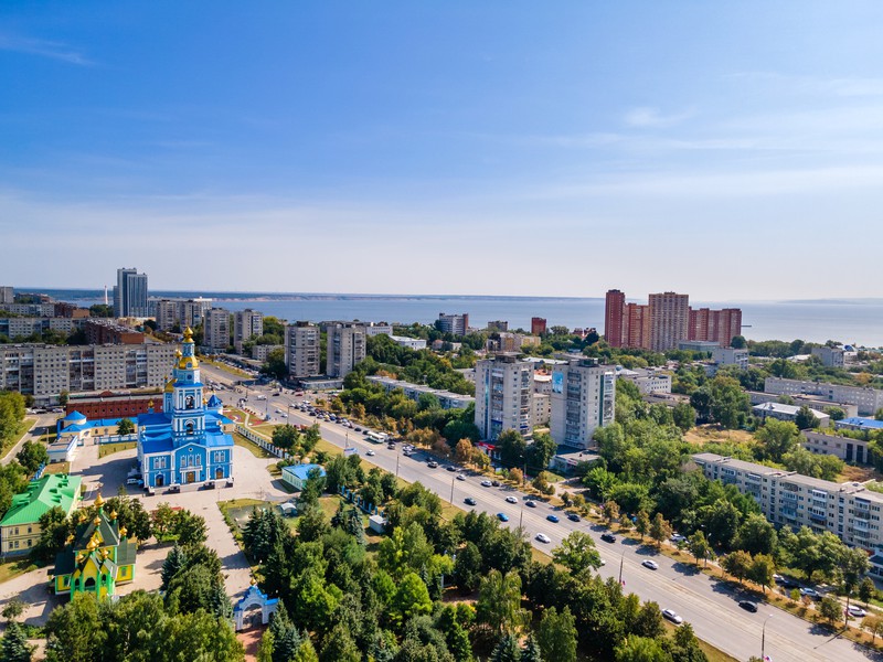 Набережная реки Свияги, Ульяновск