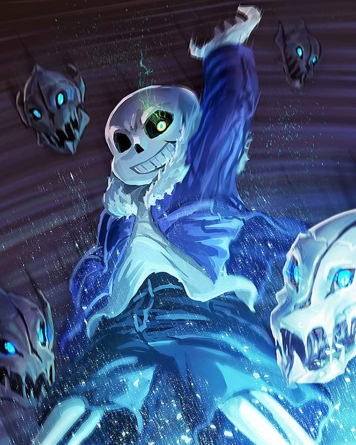 Live wallpaper Sans Undertale Genocide 