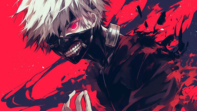 Dramatic Ken Kaneki Live Wallpaper 