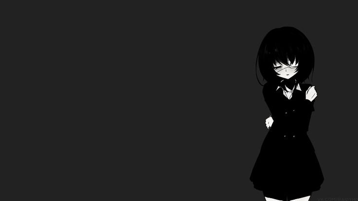 Wallpaper black, anime, boy, crazy for mobile and desktop 