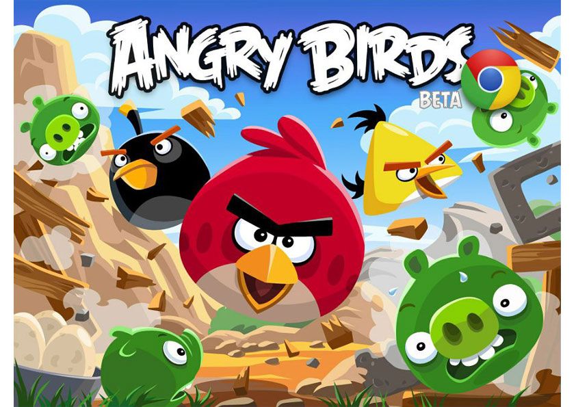 Настольная игра Энгри бердс для детей Angry Birds – фото 