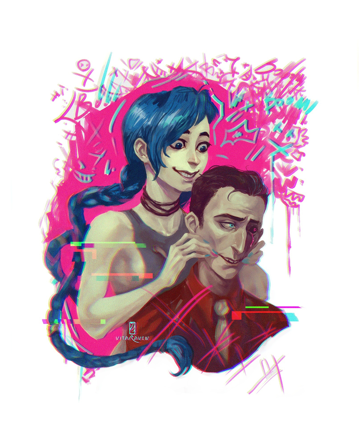 s1 spoilers] jinx art by me 