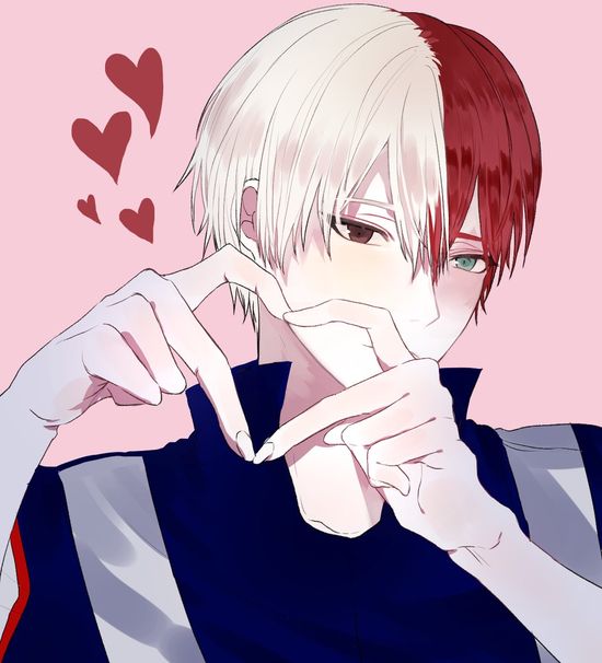 Todoroki Shoto, an art print by The Legion