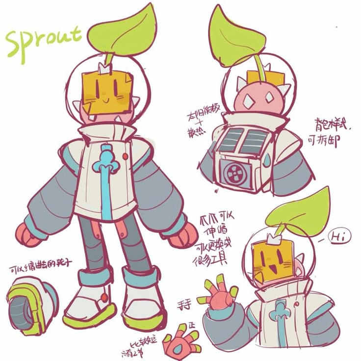 Dibujando a SPROUT 🤖 