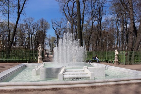 Летний сад в Санкт-Петербурге 