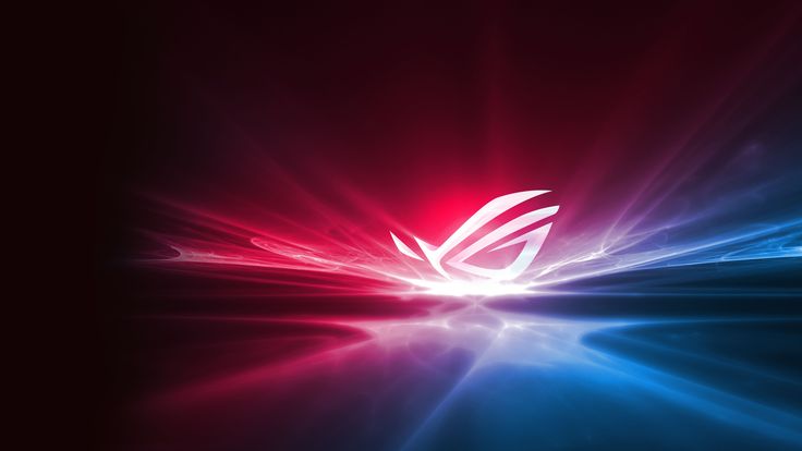 Flaming Rog Asus Wallpaper 