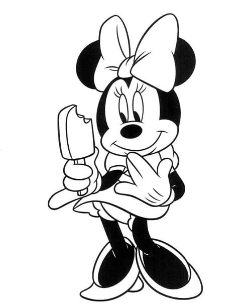 How to draw New Year's Mickey Mouse