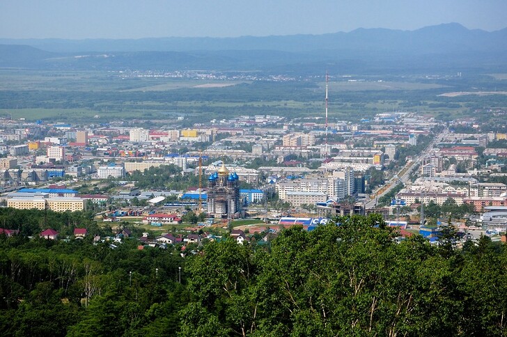 В честь Дня города в Южно-Сахалинске 