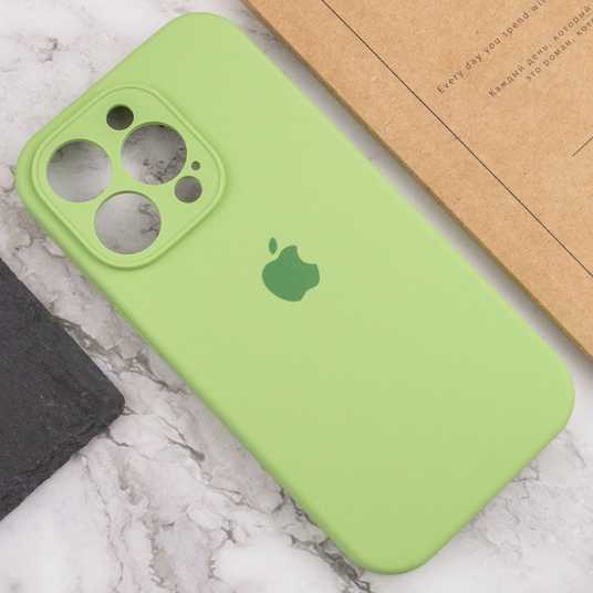 Чехол Silicone Case AA для Apple iPhone 8 Plus мятный 