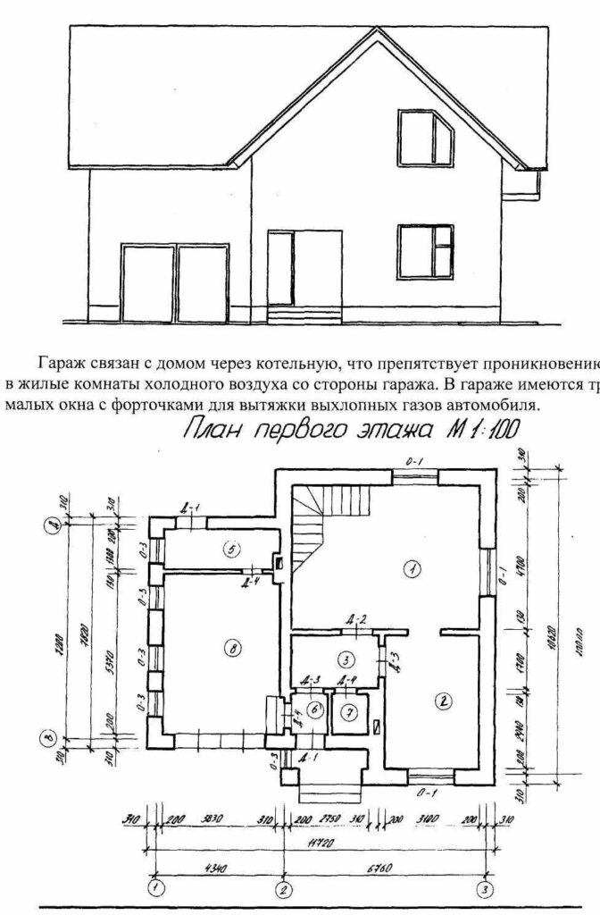 Фасад в Автокад