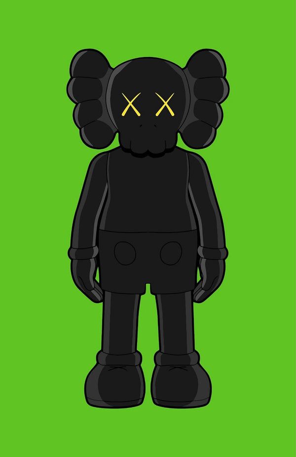 Sitting Sad Kaws Wallpaper 