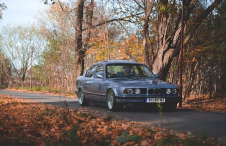 Обои BMW, E34, 5-Series, 540I на телефон и рабочий стол 