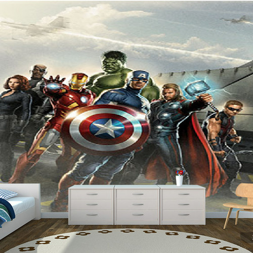 Kids bedroom Marvel Avengers Wallpaper photo wall mural Giant 