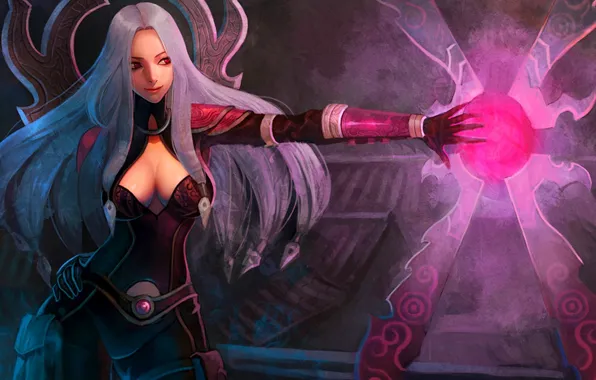 Invictus Gaming Irelia, an art print by Damien Ajoku