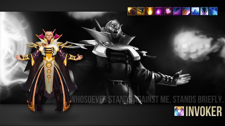 Wallpaper dota, valve, invoker, wex 