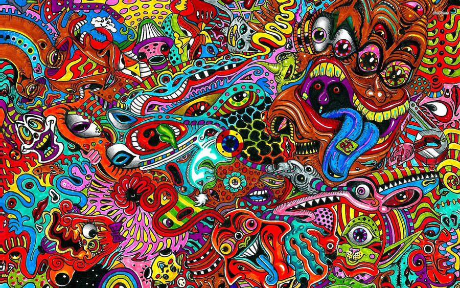 Psychedelic Art Wallpaper